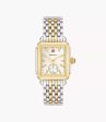 Michele Deco Mid Two-Tone Diamond Dial Watch Sale