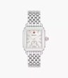 Michele Deco Mid Stainless Diamond Dial Watch Sale