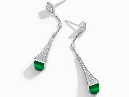 Cleo Diamond Teardrop Earrings Fashion