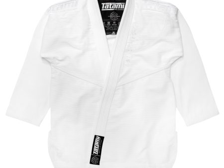 BJJ Gi -Tatami Fightwear - Estilo Black Label - Valkoinen Online now