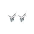 Angel Wings Silver Plated Earrings Cheap