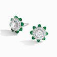 Tip-Top Diamond Stud Earrings Fashion