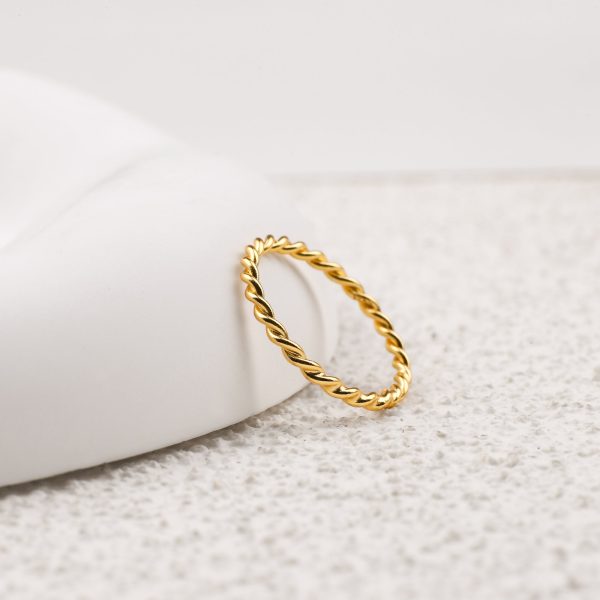 Dainty Braided Ring For Discount