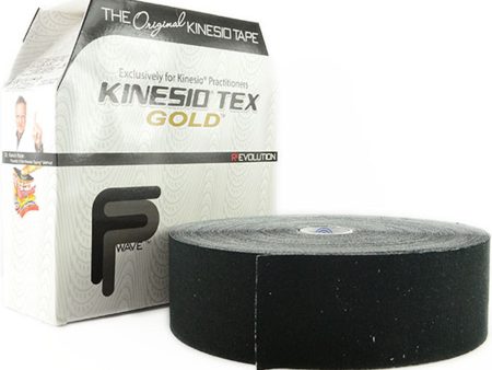 Kinesioteippi - Kinesio Tex - Tex Gold FP 31,5m - Musta Online now