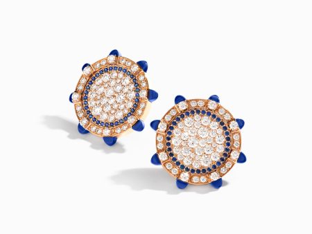 Tip-Top Diamond Statement Stud Earrings For Discount