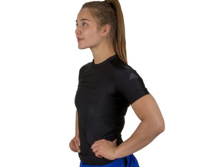 Adidas Rashguard - Lyhythihainen - Musta Fashion