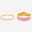 Blush Ring Stack Fashion