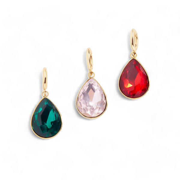 Teardrop Birthstone Charm Online now