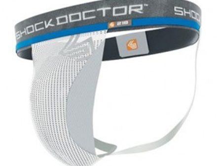 Alasuojat ilman kuppia - Shock Doctor - Core Mesh - Valkoinen Online Hot Sale