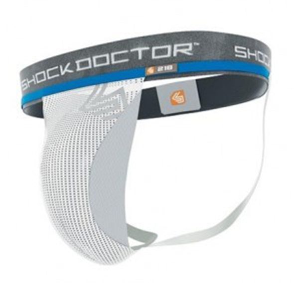 Alasuojat ilman kuppia - Shock Doctor - Core Mesh - Valkoinen Online Hot Sale