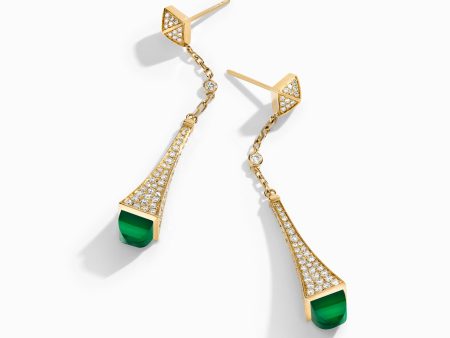 Cleo Diamond Teardrop Earrings Online now