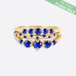 Birthstone Stacking Ring Set on Sale