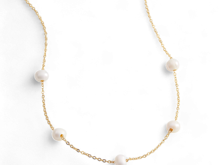 Pearl Satellite Necklace Online Hot Sale