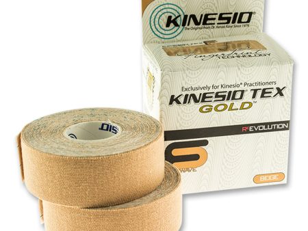 Kinesioteippi - Kinesio Tex - 2 Rolls 2,5 cm - Beige on Sale