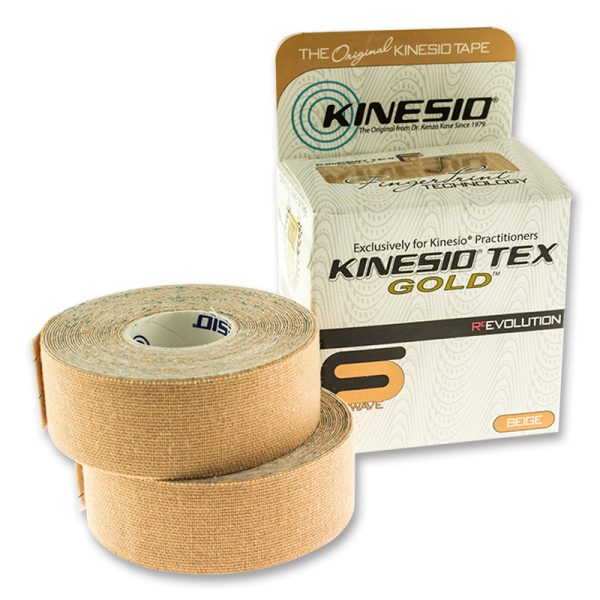 Kinesioteippi - Kinesio Tex - 2 Rolls 2,5 cm - Beige on Sale