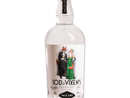 Vale Fox Tod and Vixens Dry Gin 1651 Online Hot Sale