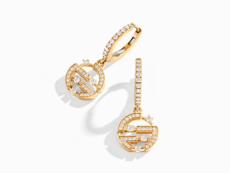 Avenues Huggie Earrings Discount