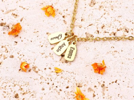 Personalized Bar Tag Necklace Fashion