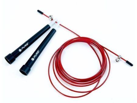 Hyppynaru - Pure -  Speedrope  - Musta Punainen Hot on Sale