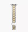 Michele 38 40 41mm and 42 44 45 49mm Two-Tone 18K Gold-Plated Bracelet Band for Apple Watch Online