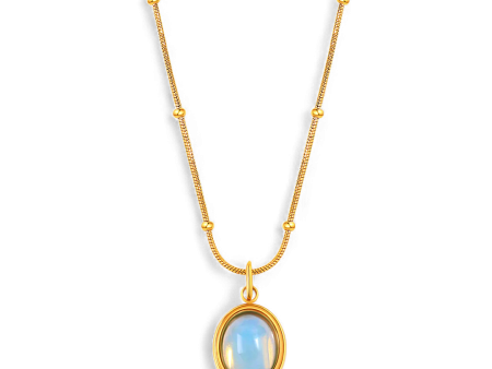 Aquamarine Gemstone Necklace For Cheap