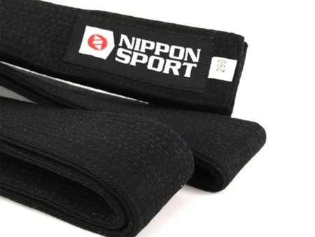 Vyö - Nippon Sport -  Kuzushi Dan  - Musta Sale