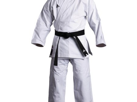 Karatepuku - Adidas - K380J Elite - WKF Hyväksytty - Valkoinen on Sale