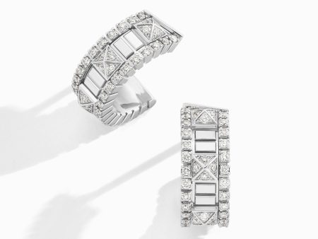 LIFE Full Diamond Mini Hoop Earrings Online Sale