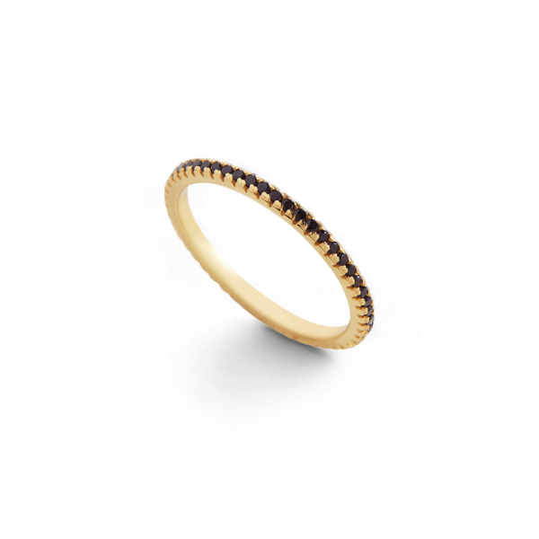 Black Diamond Eternity Ring Online Sale