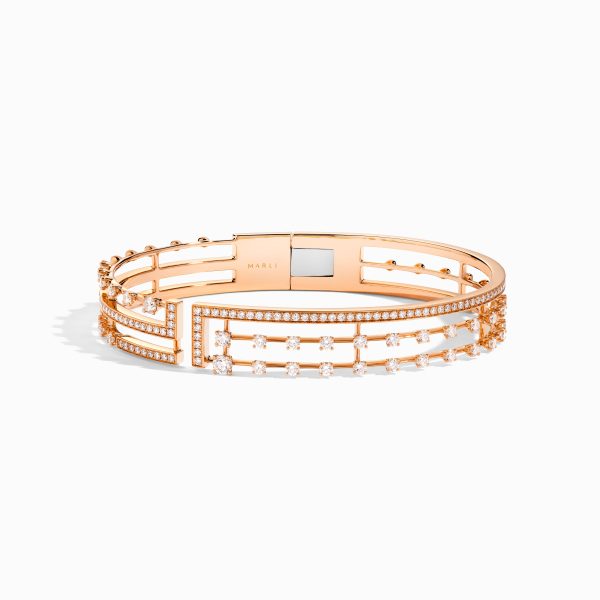 Avenues Open Hinged Statement Bracelet Discount