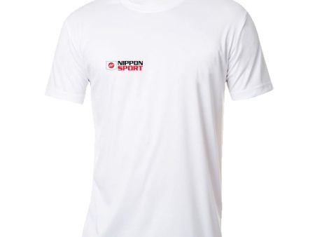 Nippon Sport T-shirt - Junior (100 - 160cm) - Valkoinen Discount