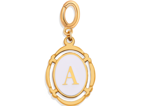 Vintage Initial Charm Supply