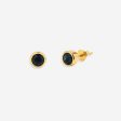 Birthstone Bezel Studs Discount