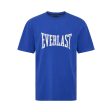 T-Shirt - Everlast -  Oversized Iconic Maximized Logo Tee  - Blue Online