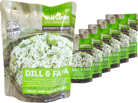 Dill & Fava Rice Pilaf (6 Pack) Online