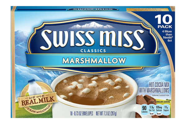 Swiss Miss Hot Chocolate Cocoa Mix with Marshmallow (10 CT) For Cheap