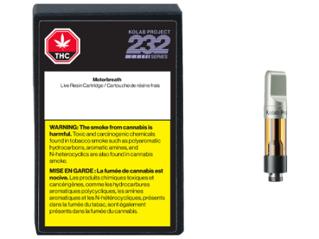 Kolab Motorbreath Pure Live Resin 510 Vape Cartridge on Sale