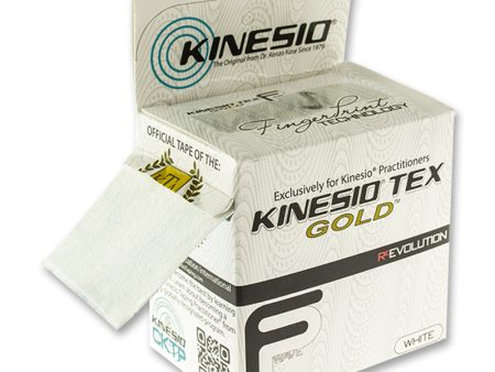 Kinesioteippi - Kinesio Tex - Tex Gold FP 5m - Valkoinen For Cheap