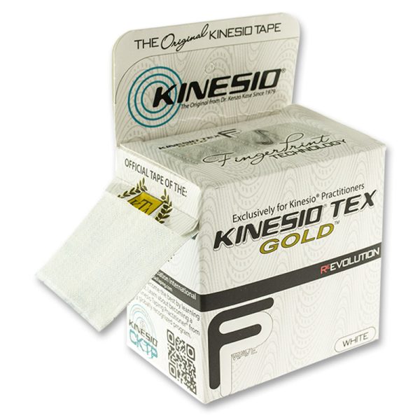 Kinesioteippi - Kinesio Tex - Tex Gold FP 5m - Valkoinen For Cheap