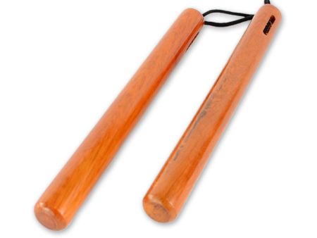 Harjoitusase - Nippon Sport - Nunchaku - Narulla- Punatammi For Sale