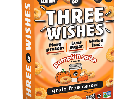 Three Wishes Grain Free Cereal - Pumpkin Spice Sale