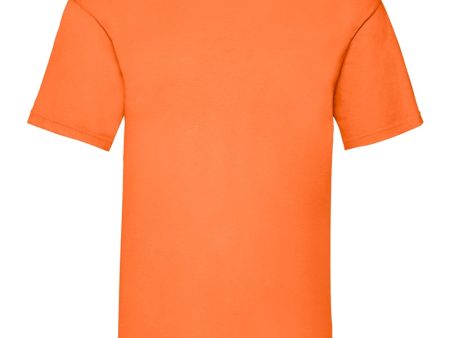 T-paita - Fruit of the Loom -  Valueweight T  - Orange Supply