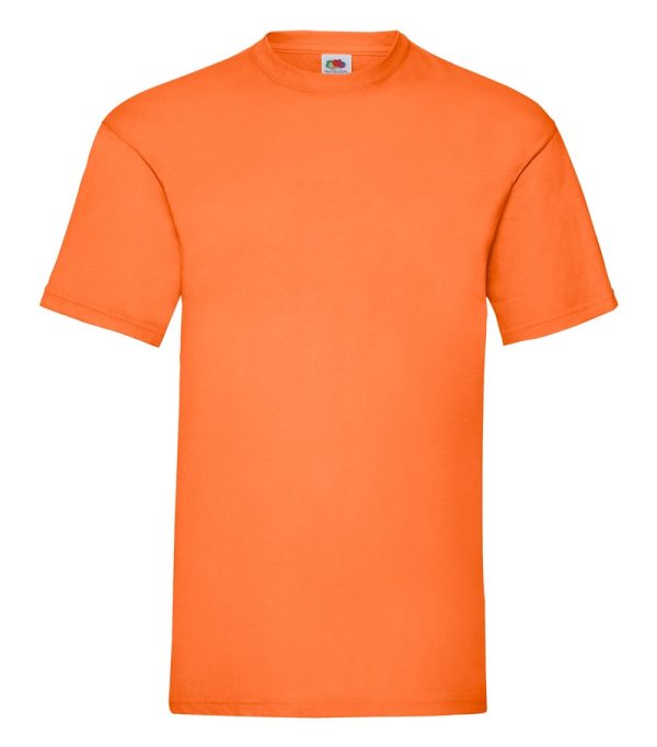 T-paita - Fruit of the Loom -  Valueweight T  - Orange Supply