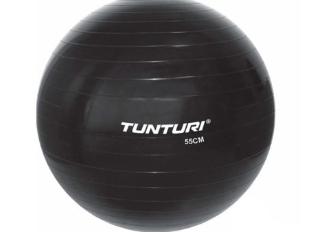 Treenipallo - Tunturi - Gymball - 55 cm - Musta Online Sale