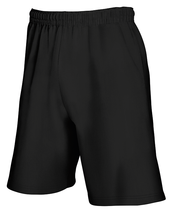 Shortsit - Fruit of the Loom - Lightweight Shorts - Musta For Discount