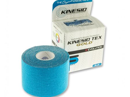 Kinesioteippi - Kinesio Tex - Tex Gold FP 5m - Sininen For Discount