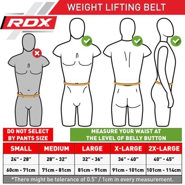 Weightlifting Belt - RDX - Leather 4 Inch - Black Cheap