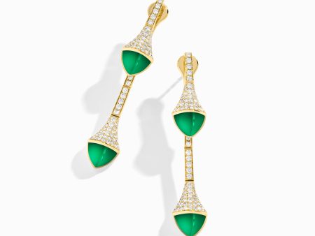 Cleo Diamond Drop Earrings Fashion