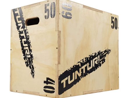 Plyo Box - 40-50-60cm - Tunturi - Puinen Hot on Sale