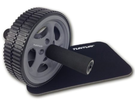 Ab-Roller - Tunturi -  Deluxe Wheel  - Musta For Discount